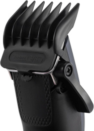 Машинка для стрижки Polaris PHC 0954 синий/черный 9Вт насадок в компл:4шт