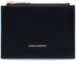 Чехол для кредитных карт Piquadro Blue Square PP6659B2R/N черный кожа натуральная