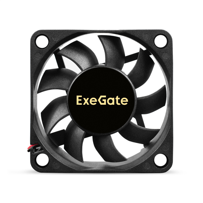 Вентилятор 12В DC ExeGate EX06015S2P (60x60x15 мм, Sleeve bearing (подшипник скольжения), 2pin, 3500RPM, 24dBA) EX299861RUS