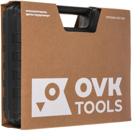 Дрель-шуруповерт Ovk Tools OTCS3AA-12V-1.5A 12Вт аккум. патрон:быстрозажимной кейс в комплекте