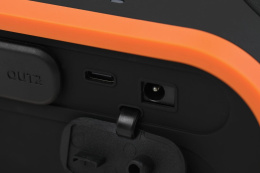 Электростанция портативная TopON TOP-X100 96000mAh 3A QC3.0 3xUSB черный/оранжевый (чехол в комплект