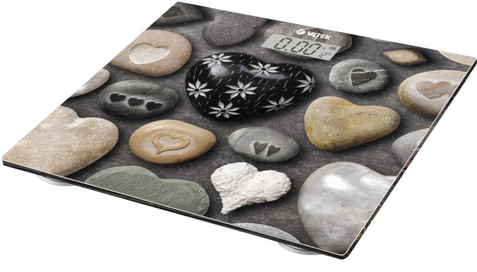 Напольные весы Vitek VT-1985, до 180кг, цвет: рисунок