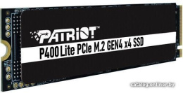 Накопитель SSD Patriot P400 Lite 500GB P400LP500GM28H M.2, PCI Express 4.0 x4, скорость чтения/записи: 3500/2400MB/s