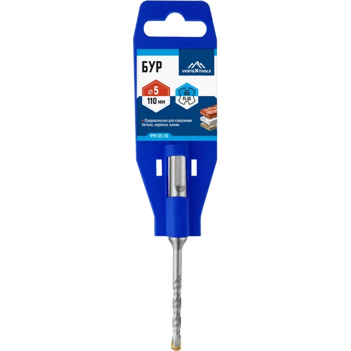 Бур SDS-plus 5х110 мм Vertextools 999-05-110