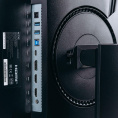 Монитор KTC 27" M27P20P Black IPS, 3840x2160, HDMI+HDMI+DP+Type C 90W, USB 3.0 1 in/2 out , 1 ms, 178°/178°, 400 cd/m, 1000:1, 160Hz, FreeSync/G-Sync, Pivot, HDR1000, MM