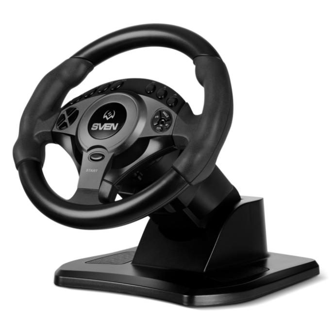 Руль Sven GC-W750 16кноп. с педалями черный