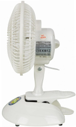 Вентилятор настольный Scarlett SC-DF111S01 25Вт скоростей:2 белый