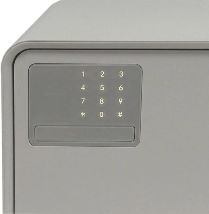 Сейф мебельный LockSworth VS4524-WH взломостойкий встраиваемый 440x350x340мм электронный/ключевой