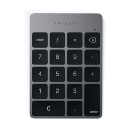 Беспроводной цифровой блок клавиатуры Satechi USB-C Aluminum Slim Keypad Numpad. Цвет: серый космос