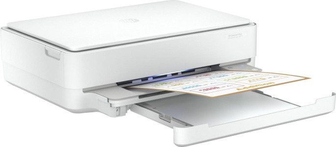 МФУ струйный HP DeskJet Plus Ink Advantage 6075 цветная печать, A4, цвет белый [5se22c/5se22-00001]
