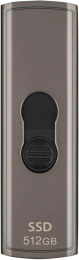Внешний диск SSD Transcend ESD330C, 512ГБ, серый [ts512gesd330c]