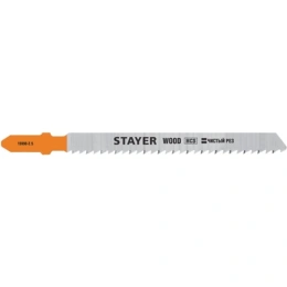 Полотна по дереву, ДСП, ДВП STAYER 2 шт; 75х2.5 мм; HCS; Т-хвост.; Т101В для электролобзика 15990-2.5_z02 (1590-2.5_z02)