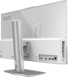 Моноблок MSI Modern AM242P 1M AiO 23,8" FHD (1920x1080)IPS AG Non-touch, Core i3-100U (1.2GHz), 8Gb DDR5(1*8GB), 512GB SSD M.2, Intel UHD, WiFi, BT, camera, WirelessKB&mouse Eng/Rus, No OS,1y,White