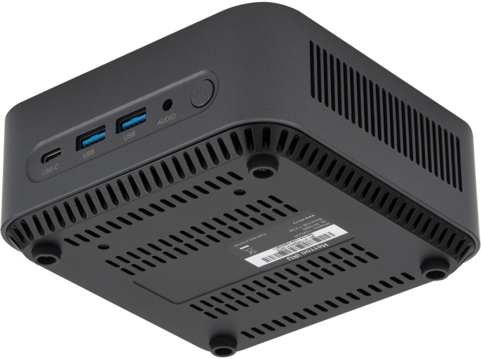 Неттоп IRU Planio 110ALCN N100 0.8 8Gb SSD240Gb UHDG без ОС GbitEth WiFi BT 30W черный RUS 2173349