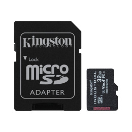 Kingston 32GB MicroSD Class 10 A1 pSLC for Industrial Applications and Extreme Conditions