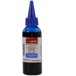 EasyPrint Чернила I-B100C универсальные для Brother 100мл. голубой