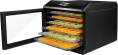 Сушилка для овощей и фруктов RED solution RFD-0151, черный, 18 поддонов