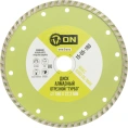 Диск алмазный отрезной ТУРБО (180х22.2 мм) ON 15-05-180