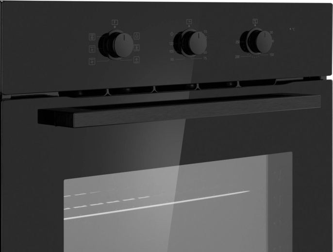 Духовой шкаф WEISSGAUFF EOM 266 PMB, черный