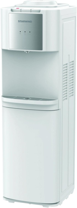 Кулер StarWind SW-1115EW, напольный, электронный, кнопка, белый