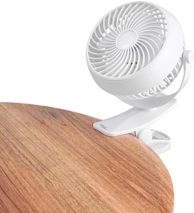 Вентилятор настольный Scarlett Comfort SC-DF111S98,  белый
