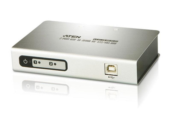 Конвертер интерфейса ATEN UC4852-AT, 2 порта USB в COM RS-422/485