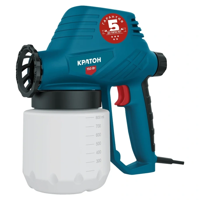Краскораспылитель электрический КРАТОН ESG-150 3 09 01 008