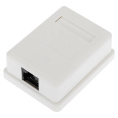 Rexant 03-0132 Розетка компьютерная внешняя, 1-порт RJ-45 8P8C , UTP CAT 6