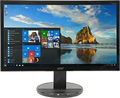 LCD Acer 19.5" K202HQLAb черный {TN 1366x768 16:9 200cd 5ms D-Sub}