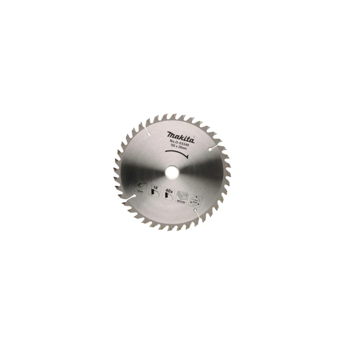 Пильный диск по дереву 165х20 мм Makita D-03349