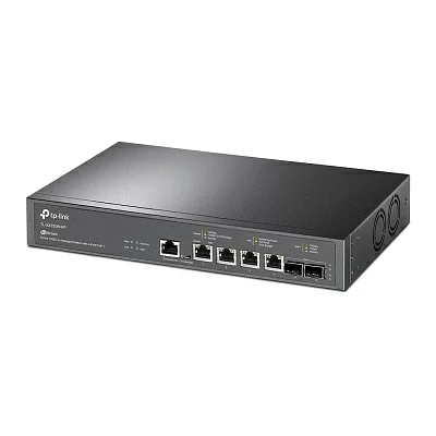 TP-Link TL-SX3206HPP JetStream управляемый коммутатор 10 Гбит/с уровня 2+ с четырьмя портами PoE++ и двумя слотами SFP+