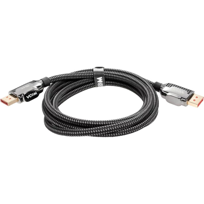 Кабель Кабель соединительный DISPLAY PORT v2.1, 16K@60Hz, 8K@120Hz, 2m VCOM CG634-2M