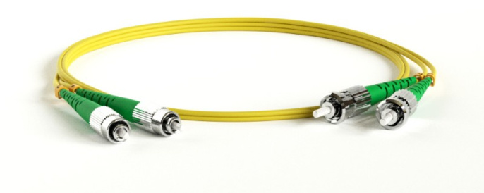 Cabeus FOP(s)-9-FC-ST-1m Шнур оптический simplex FC-ST 9/125 sm 1м LSZH