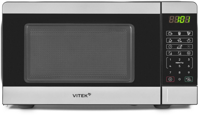 Микроволновая печь Vitek VT-MW0420, 700Вт, 20л, черный /серебристый