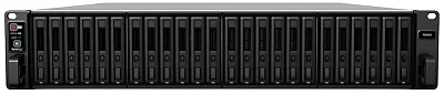 Система хранения данных Synology FlashStation (Rack 2U) 2x8C2,1GhzCPU/32Gb upto 512/no HDD upto 24 SAS SSD upto 72 (2xRX2417sas or 2xRX1217sas)/2xUSB3.0/2x10GE(RJ-45)+2x1GE)/2xExpSlot/iSCSI/2xIPcam(upto128)/2xRPS/no rail/5YW