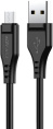 Кабель AceFast C3-09 USB Type-A - microUSB (1.2 м, черный) USB 2.0 Type-A/microUSB 2.0, черный, длина 1.2 м
