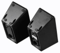 Колонки Oklick OK-165,  2.0,  черный [397355]