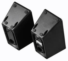 Колонки Oklick OK-165,  2.0,  черный [397355]
