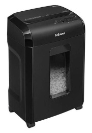 Шредер Fellowes PowerShred 10M (секр.P-5) фрагменты 10лист. 19лтр. скобы пл.карты