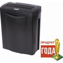 Уничтожитель BRAUBERG S8-S 2 уровень секретности, полоски 6 мм, 8 листов, 15 л 531088