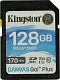 Карта памяти Kingston SDG3/128GB SDXC Memory Card 128Gb V30 UHS-I U3