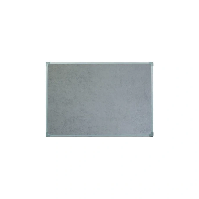 Текстильная доска в металлическом профиле BoardSYS 100х120 см, серая 20Т*120 сер
