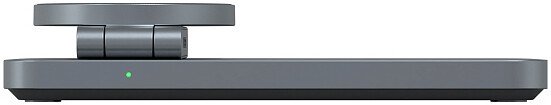 Беспроводное зарядное устройство Magssory WCH017 Yoga Midnight (WCH017m) (3 в 1, для Samsung, с магнитами, с поддержкой Qi2, регулируемый угол наклона, материал корпуса: цинковый сплав)