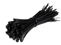 Стяжка хомут нейлоновая ExeGate CV66-250x3.6B нейлон 6.6, 250x3.6мм, неоткрывающаяся, halogen free, -40°C - +85°C, черная, 100 шт EX253853RUS