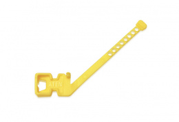 ATEN 2X-EA12 Стяжка нейлоновая, длина ~50 мм., ширина 5 мм., 10 шт., желтая, размыкаемая;фиксатор кабеля HDMI , [ATEN 2X-EA12]