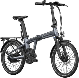 ADO Air 20 Pro серый Складной городской электровелосипед, колеса 20"x 1,95", двигатель 350 Вт, 42