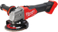 Угловая шлифмашина Milwaukee M18 FSAG125X-0 FUEL 4933478701 диаметр диска: 125 мм, 8500 об/мин холостого хода, питание: аккумулятор 18 В, бесщёточный двигатель, резьба шпинделя: М14, ползунковый переключатель, без аккумулятора в комплекте