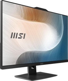 Моноблок MSI Modern AM272P 1MA-1463XRU 27" Full HD Core 3 100U 1.2 8Gb SSD256Gb Graphics без ОС GbitEth WiFi BT 120W клавиатура мышь Cam черный 1920x1080 9S6-AF8241-1463
