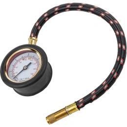 Индикатор для проверки давления в шинах с гибким шлангом Rockforce 0-11 bar RF-SDG-06 57061