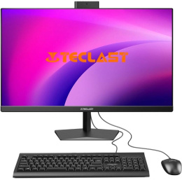 Моноблок Teclast M24 Air 23.8" Full HD N95 1.7 8Gb SSD512Gb UHDG Windows 11 Pro GbitEth WiFi BT 120W клавиатура мышь Cam черный 1920x1080